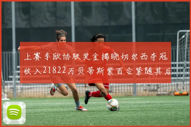 上赛季欧协联奖金揭晓切尔西夺冠收入21822万贝蒂斯紫百合紧随其后